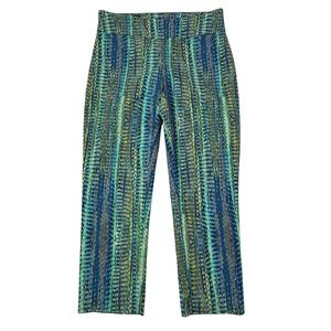 ATTYRE New York Women's Size‎ 4 Printed Pull On Crop Pants